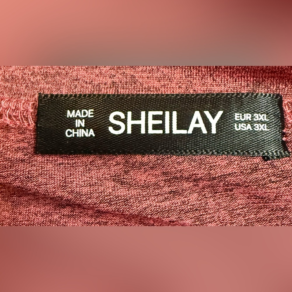 Sheilay Long Sleeve Blouse, sz 3x - Picture 3 of 3